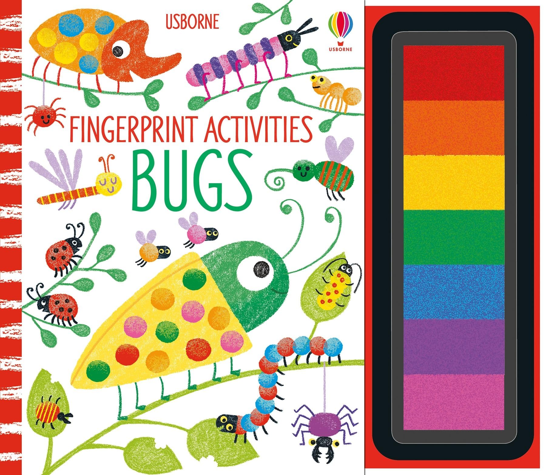 Fingerprint Bugs Activity Kit for Kids - Fun Learning & Play