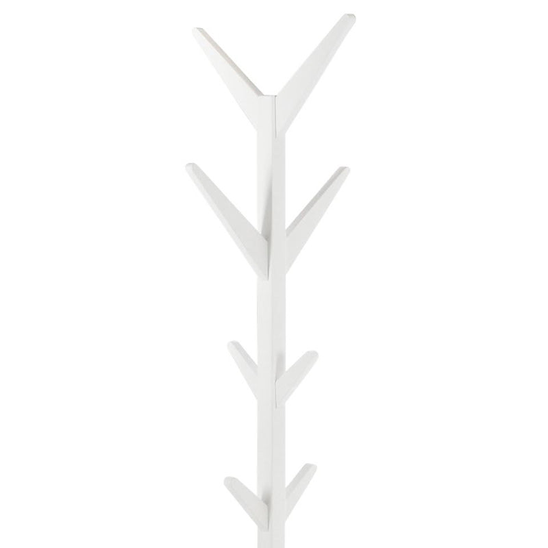 Premium MASCOT White Coat Hanger - Heavy Duty Wooden Clothes Hanger for Jackets, Coats & Suits - Perfect for Closet Organization & Wardrobe Storage