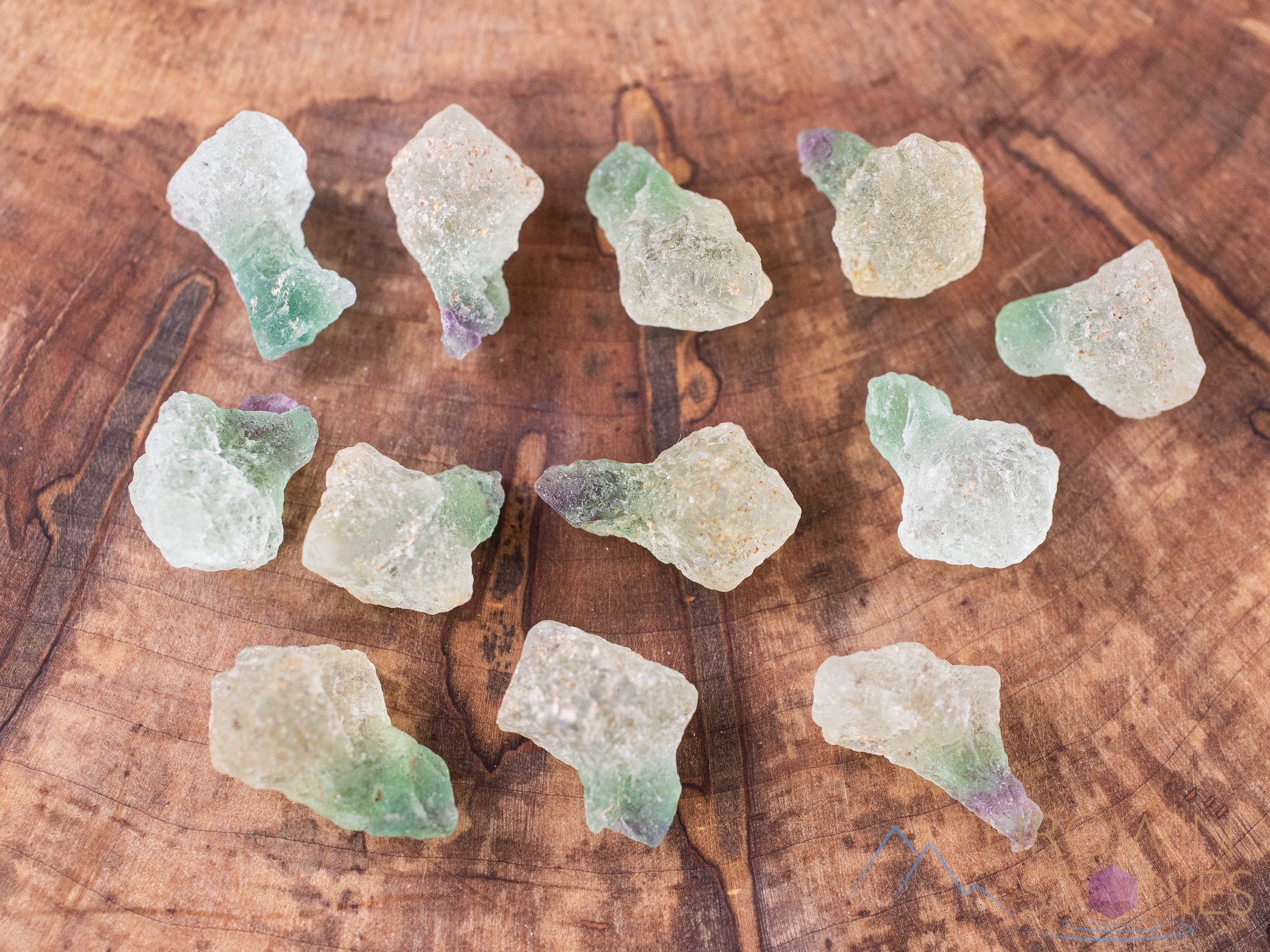 Natural Green Fluorite Raw Crystal Mushroom - Metaphysical Healing Stone, Home Decor, Raw Crystals & Minerals for Meditation (E1441) | Spiritual Healing, Reiki Energy, Feng Shui Decor
