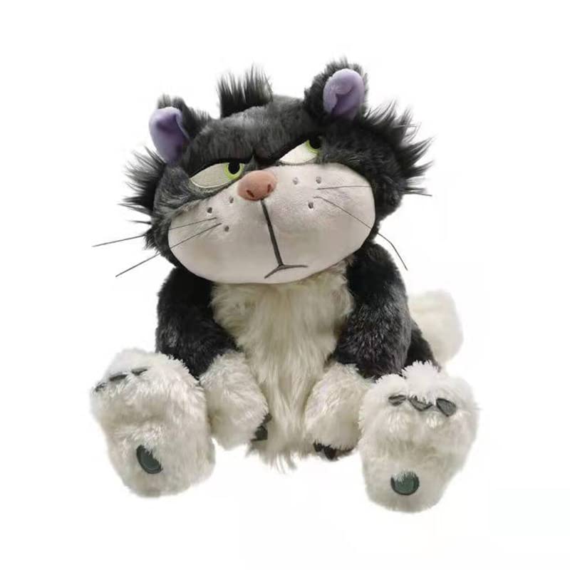 Cute Big-Eyed Cat Plush Toy - Soft Stuffed Animal Pillow for Kids, Valentine's Gift