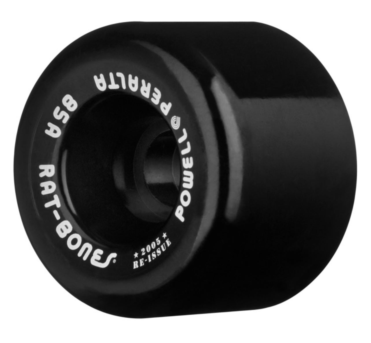 Powell Peralta Rat Bones Wheels 60mm 85a Black - High Performance Skateboard Wheels for Street Skating and Tricks
