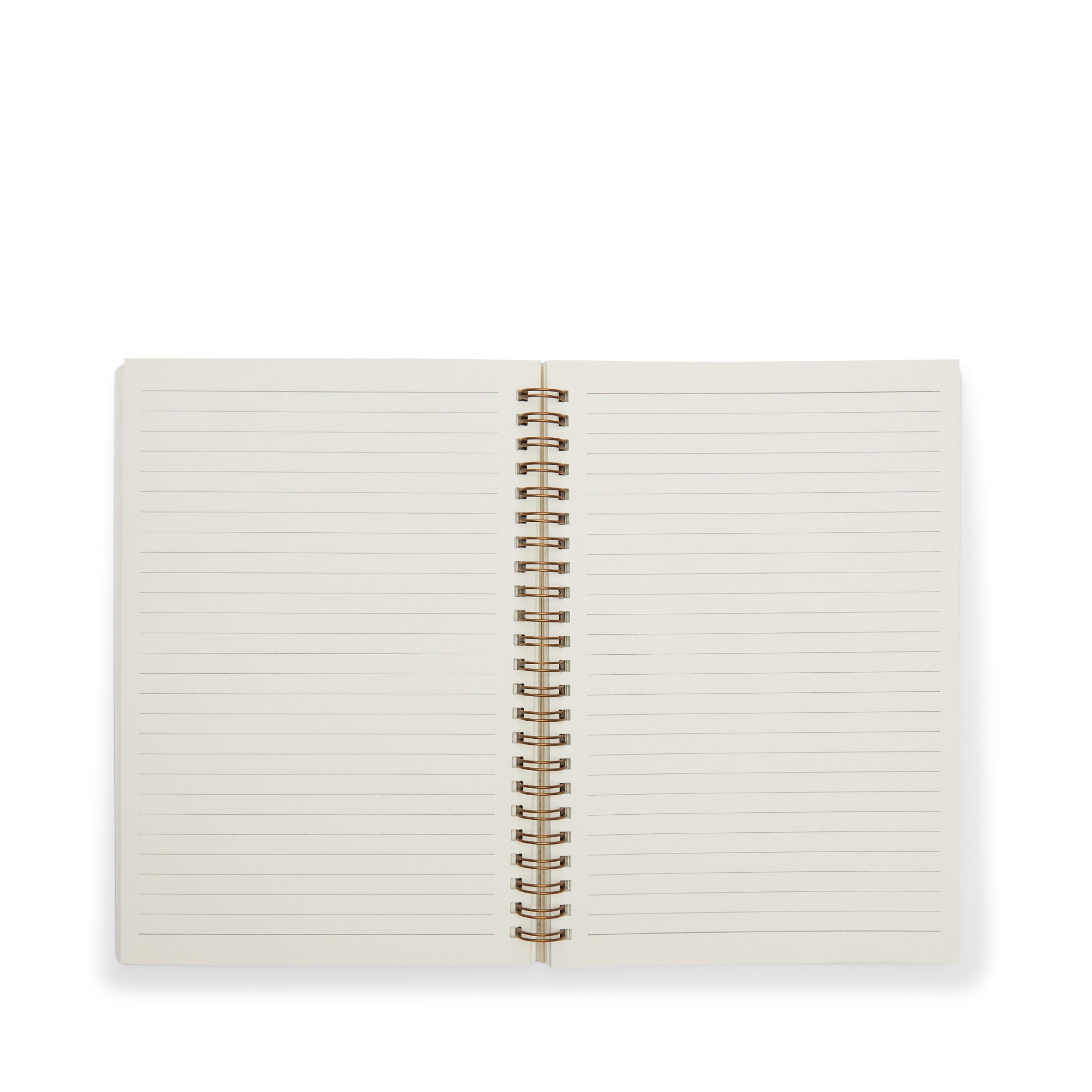 Premium A5 Spiral Notebook Refill Pages - 100 Sheets Tan Lined Paper for Journaling, Note Taking, and Planning | Perfect for Bullet Journals, School, Office & Creative Writing