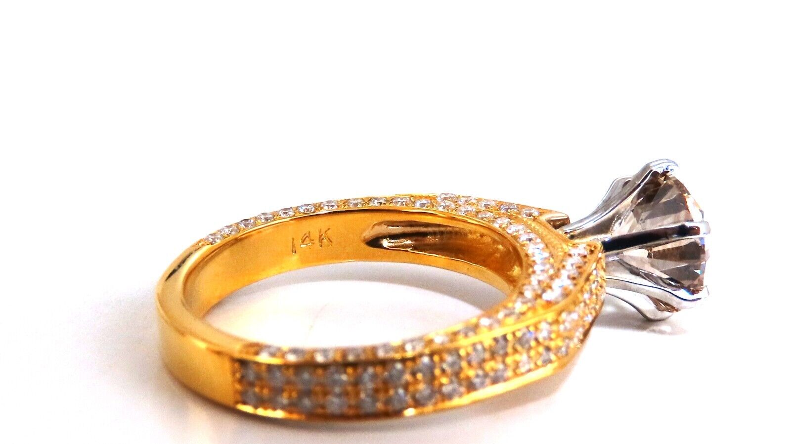 GIA Certified 2.27 Carat Natural Diamond Solitaire Ring in 14K Gold - Perfect for Engagement, Wedding & Anniversary Gifts