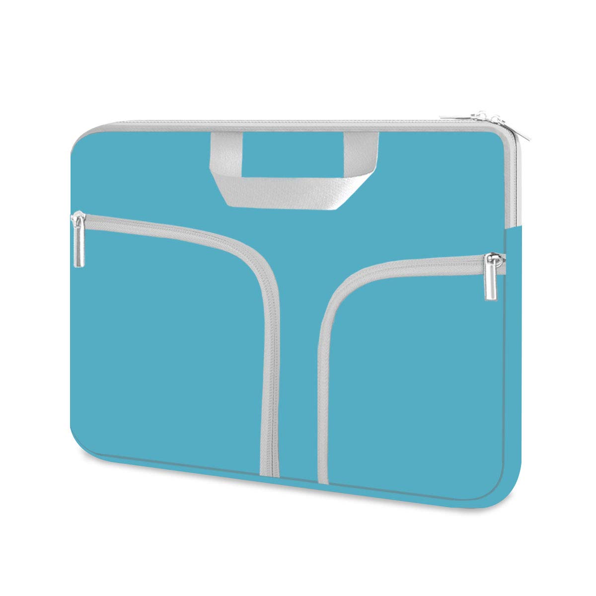 HESTECH Neoprene Laptop Sleeve for 11.6-12.3 Inch Chromebooks - Protective Case with Handle for Acer R11, HP Stream, Samsung, Surface Pro X/7/6/5/4/Go, MacBook Air/Pro M2 M1 - Lightweight & Durable Computer Bag for School, Office & Travel (Teal)