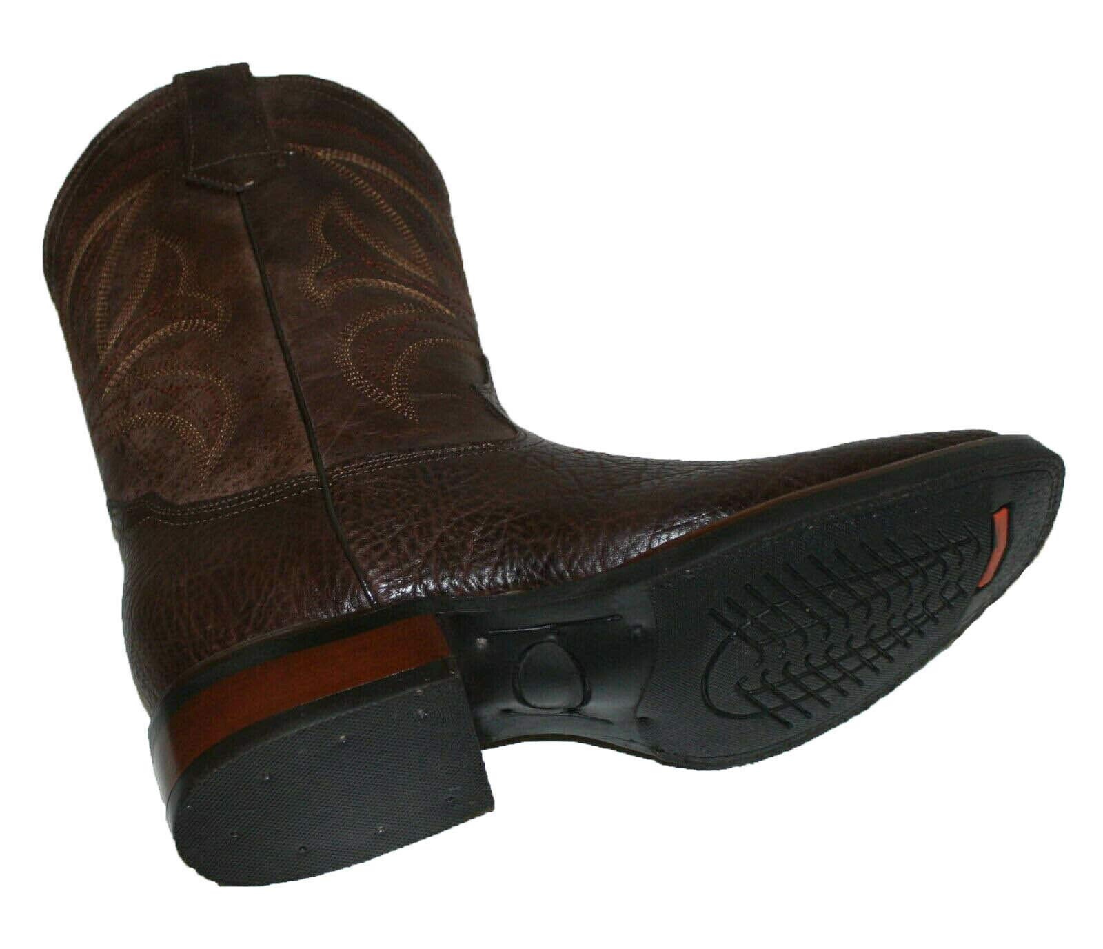 Dona Michi Men's Genuine Leather Cowboy Boots - Western Style Riding Boots for Men - Perfect for Rodeo, Country Music Festivals & Outdoor Adventures