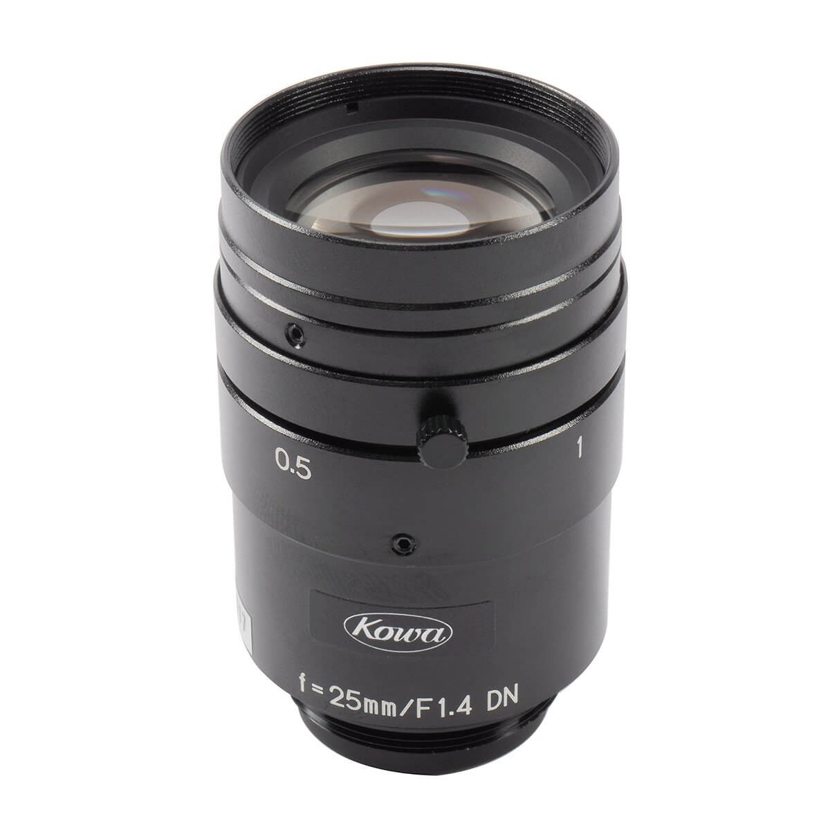 LM25JC5M IR 2/3 5MP 25mm F1.4 C Mount Lens - High Resolution Industrial Camera Lens for Machine Vision, Surveillance & Photography