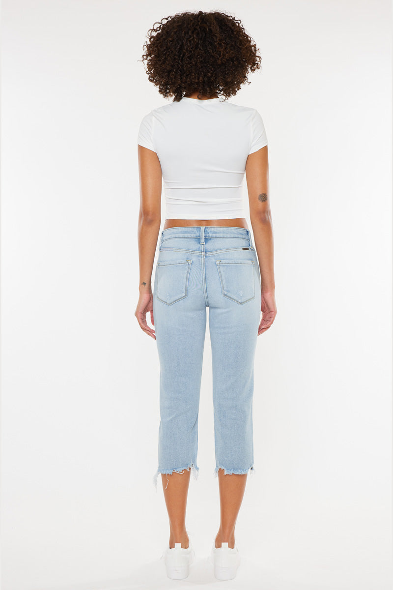 Celene High Rise Capri Pants for Women - Stretchy Comfort Fit, Tummy Control, Casual & Workout - Perfect for Yoga, Running, and Everyday Wear