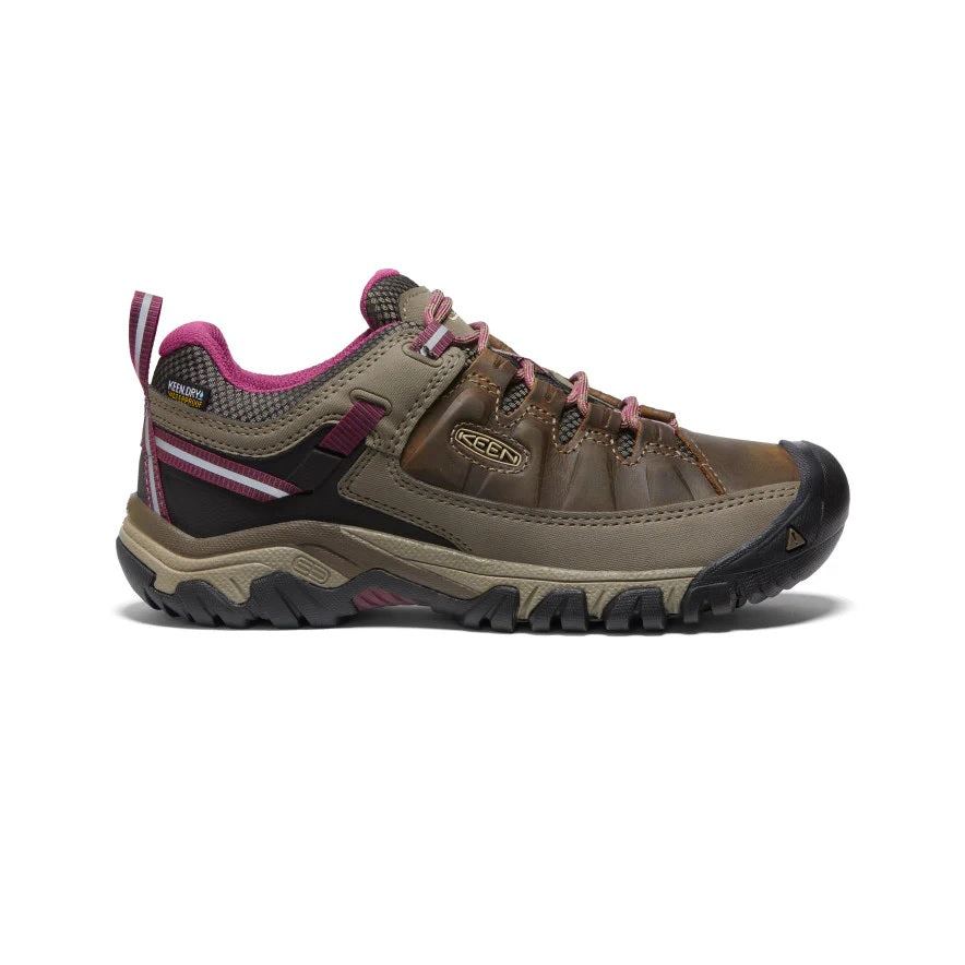 KEEN Targhee III WP Waterproof Hiking Boots for Women - Lightweight & Durable Outdoor Shoes for Trail Walking, Backpacking & Adventure Travel