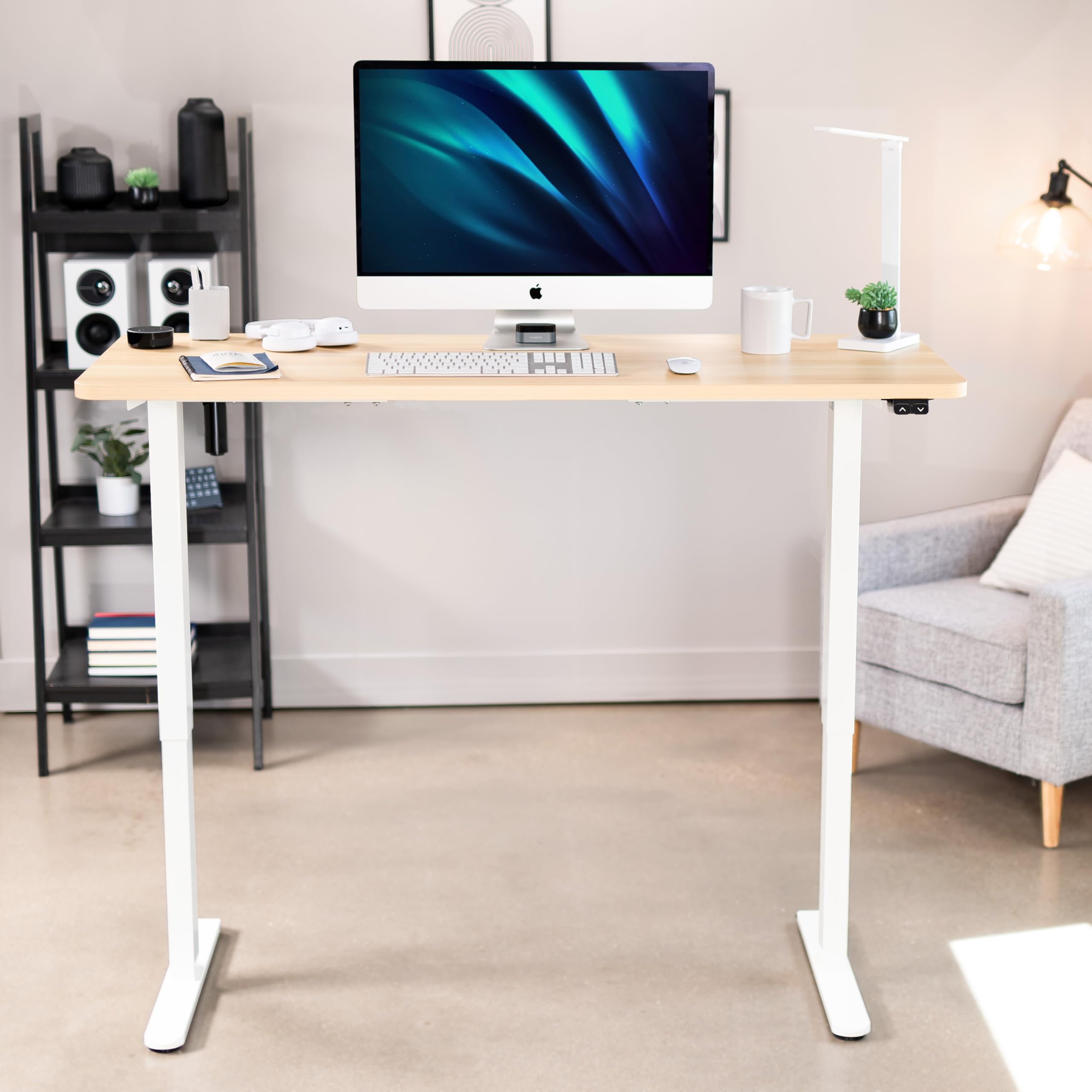 VIVO 60-Inch Electric Height Adjustable Standing Desk - 60