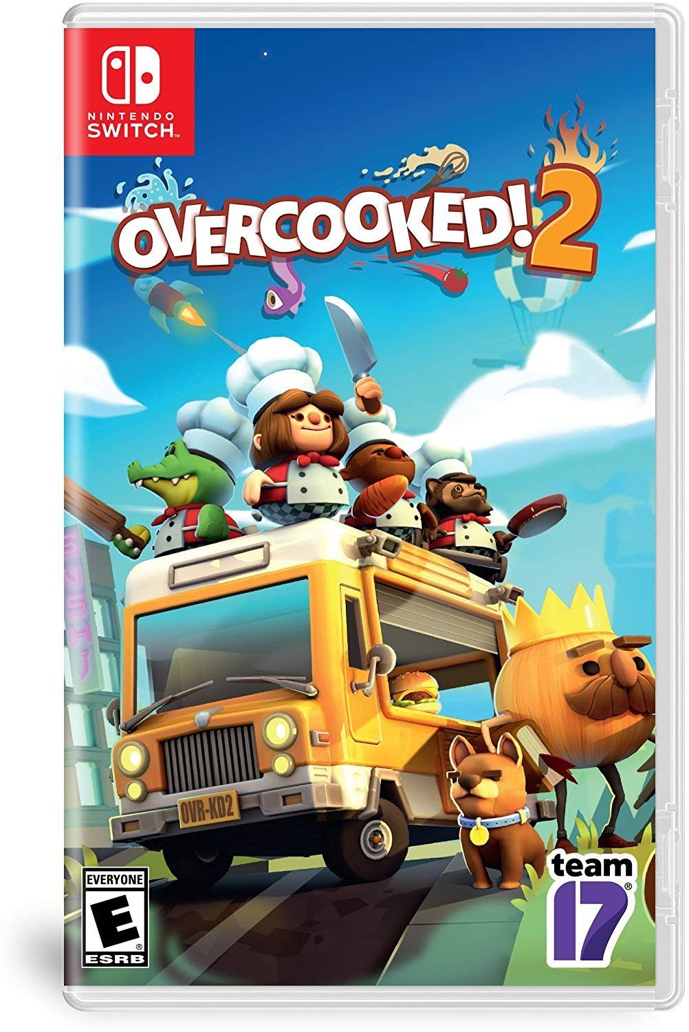 Overcooked! 2 - Nintendo Switch Game | Multiplayer Cooking Simulation for Family & Friends | Perfect for Parties & Game Nights