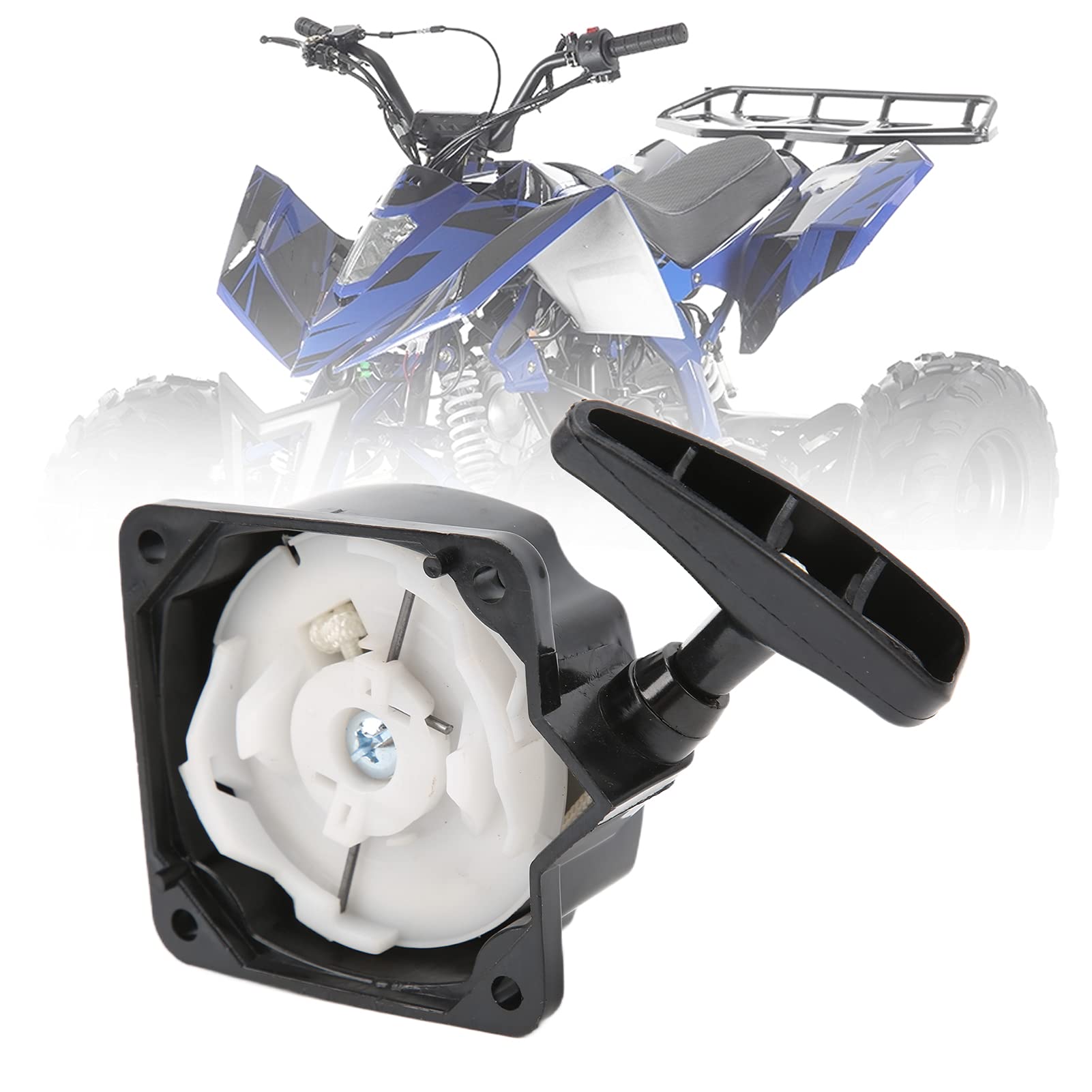 Pull Start Starter Replacement for Mini Pocket ATV Scooter & 2-Pin Dirt Bike - Starter Assembly Kit - Compatible with 50cc 70cc 90cc Engines - Easy Installation for Kids & Adults - Perfect for Off-Road Adventures & Backyard Riding