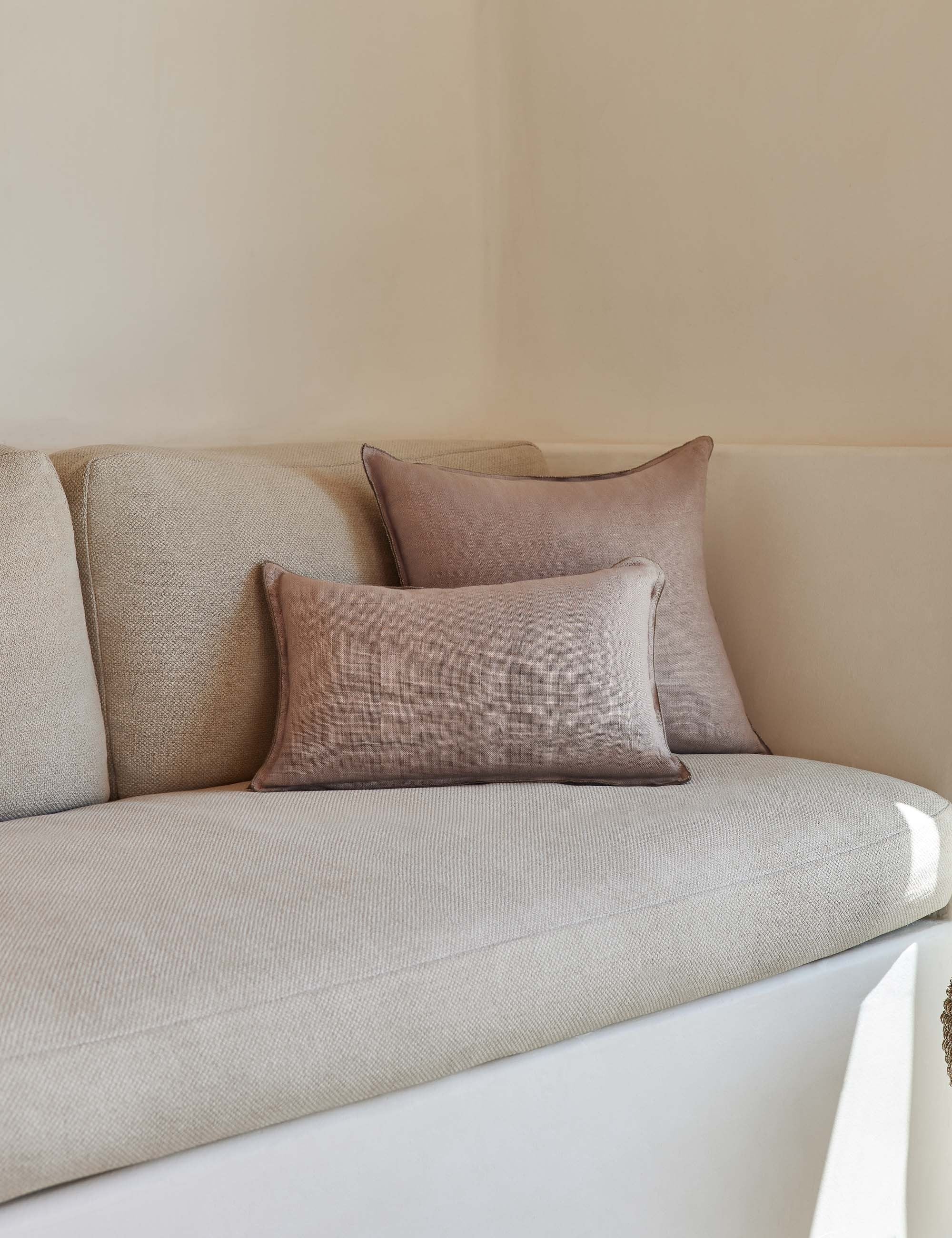 Premium Arlo Linen Pillow - Breathable & Hypoallergenic Bedding for Home Decor, Sofa, and Bed - Perfect for Living Room, Bedroom, and Nursery Comfort