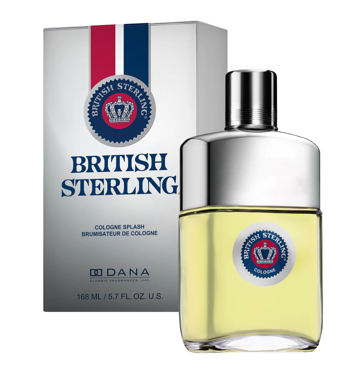 British Sterling 168ML Cologne Splash for Men - Classic Fragrance for Everyday Wear & Special Occasions | Office, Date Night & Formal Events