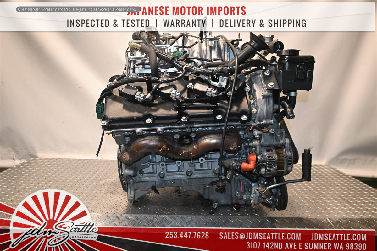 JDM 2003-2004 INFINITI M45 Q45 VK45DE DOHC 4.5L V8 Engine - Replacement Motor for Performance Upgrades & Engine Swaps