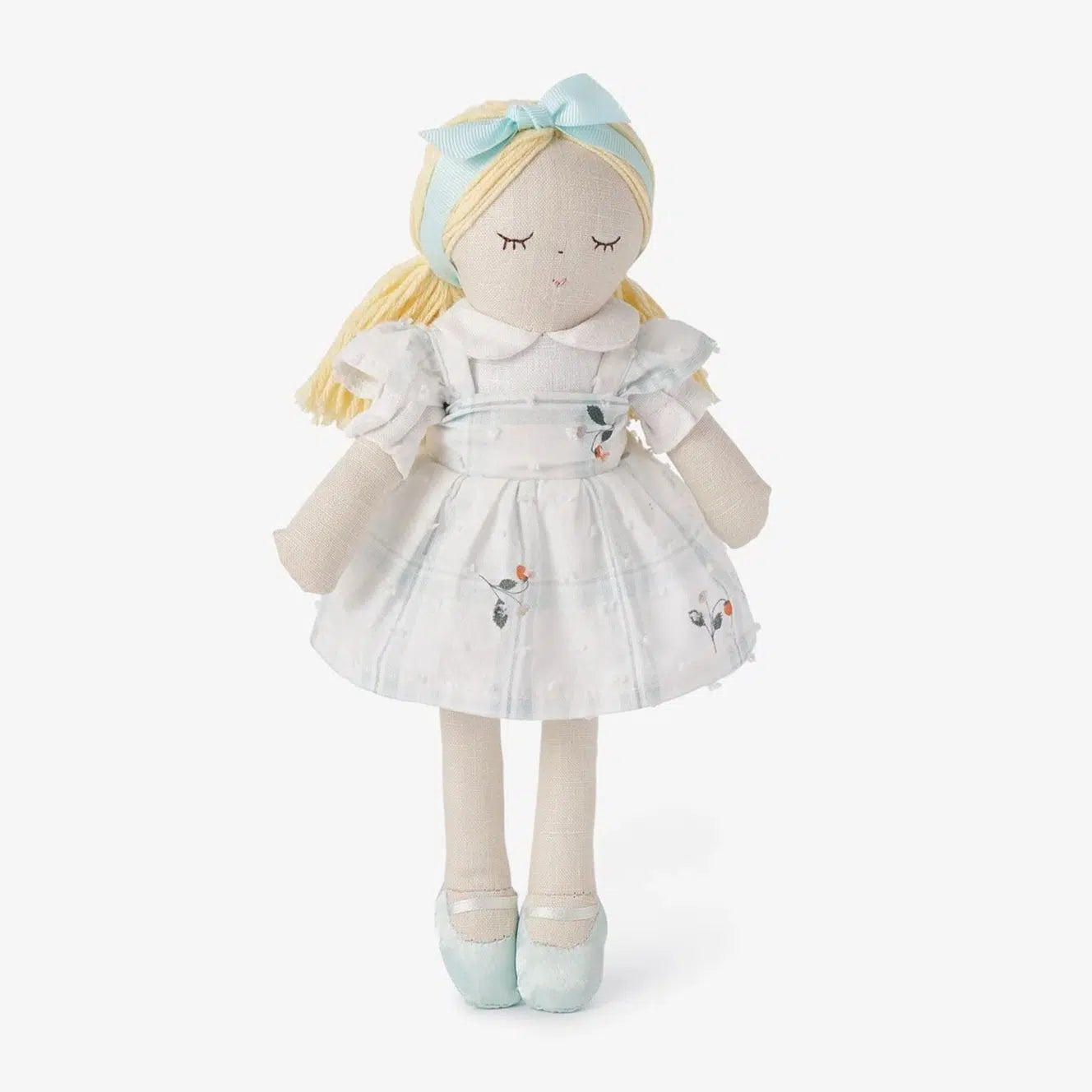 Premium Baby Linen Doll Gift Set - My First Doll for Newborns & Toddlers | Soft & Safe Cuddly Toy for Nursery, Playtime & First Birthday Gifts