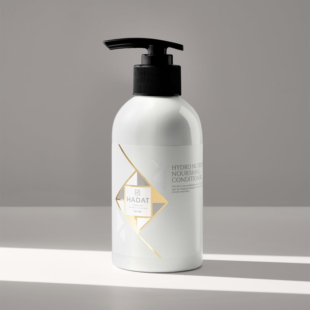 HADAT HYDRO NUTRIENT NOURISHING HAIR CONDITIONER 8.45 Fl Oz (250ml) - Deep Moisturizing Treatment for Dry Damaged Hair, Softening & Detangling Formula with Shine Enhancement for Women - Perfect for Daily Hair Care & Salon-Quality Results at Home