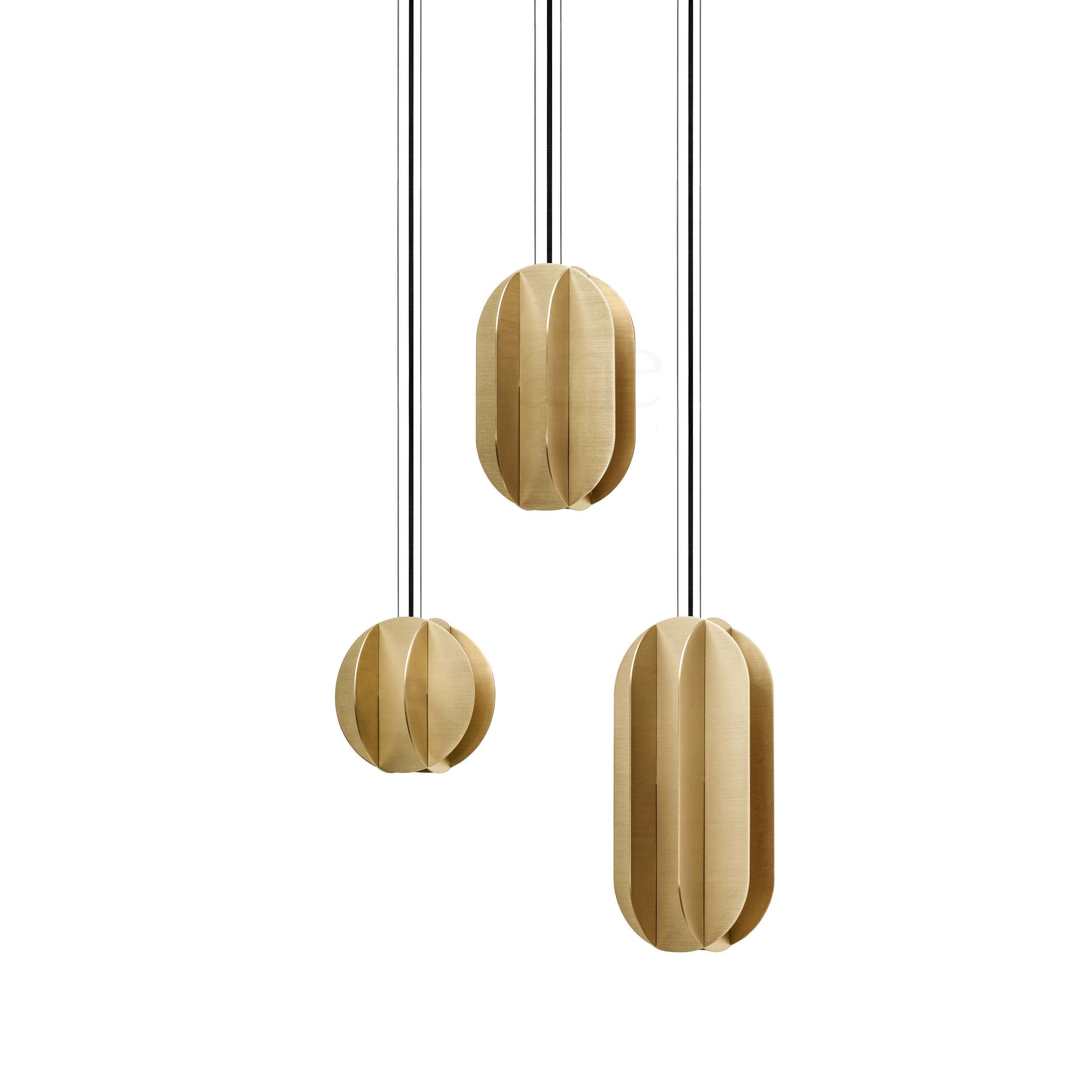 Modern Glass Pendant Lamp - Elegant Hanging Light Fixture for Kitchen Island, Dining Room, and Bedroom Decor - Energy Efficient LED Bulb Compatible