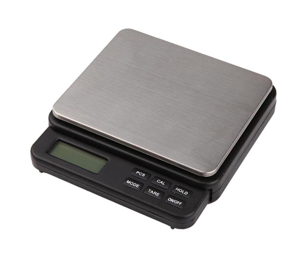 Precision Digital Jewelry Scale 1000g x 0.01g - Portable Gold & Gemstone Gram Scale for Kitchen, Lab, Pharmacy - Perfect for Weighing Jewelry, Ingredients, Medications & Small Items