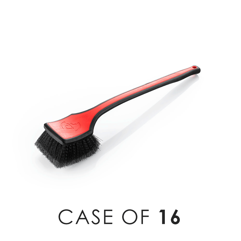 ProGrip Fender Well Brush with Case - Heavy Duty Wheel Well Cleaning Tool for Cars, Trucks & RVs - Perfect for Auto Detailing & Mobile Car Wash Businesses