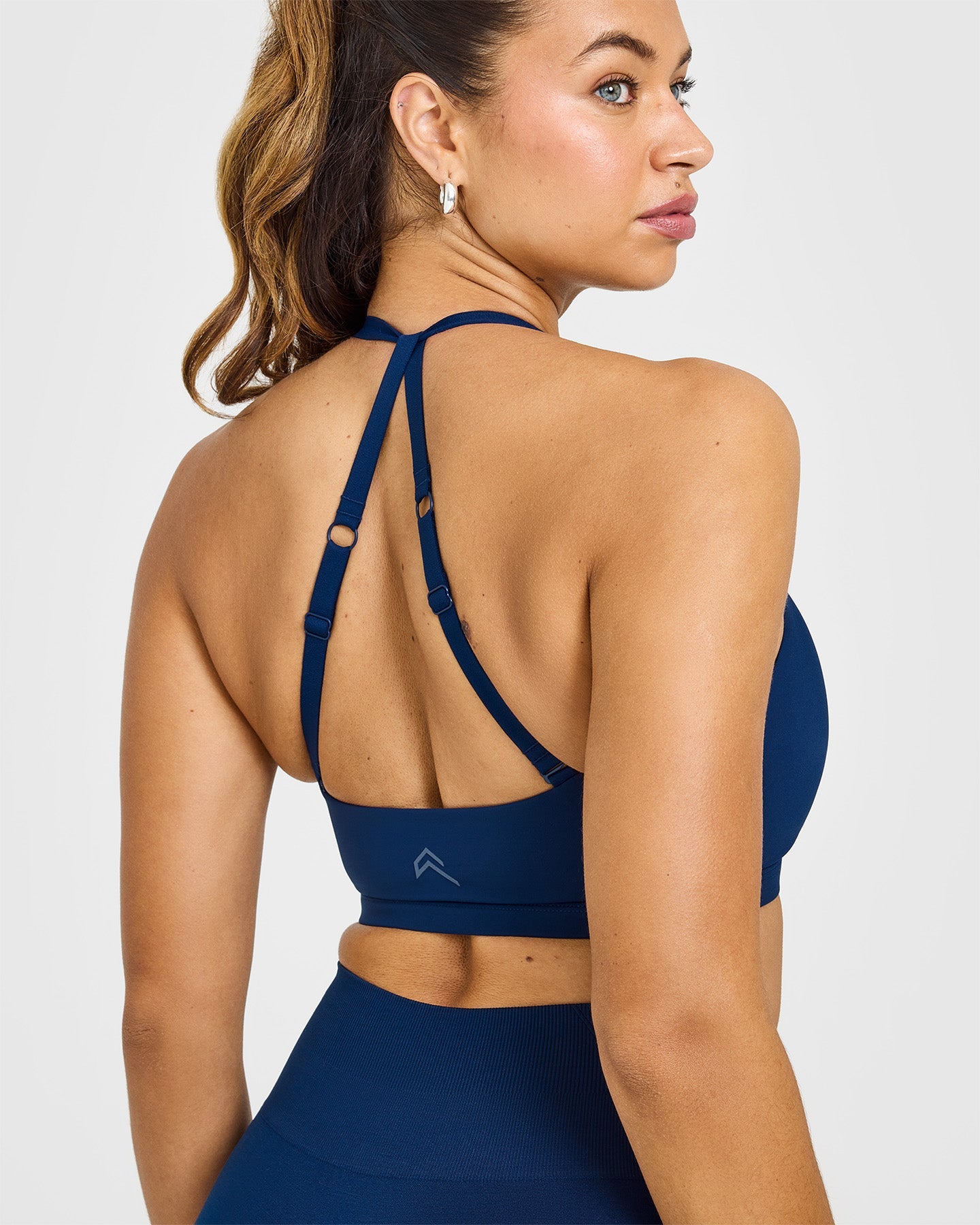 High Support Unified Twist Sports Bra for Women - Midnight Black | Perfect for Yoga, Running & Gym Workouts