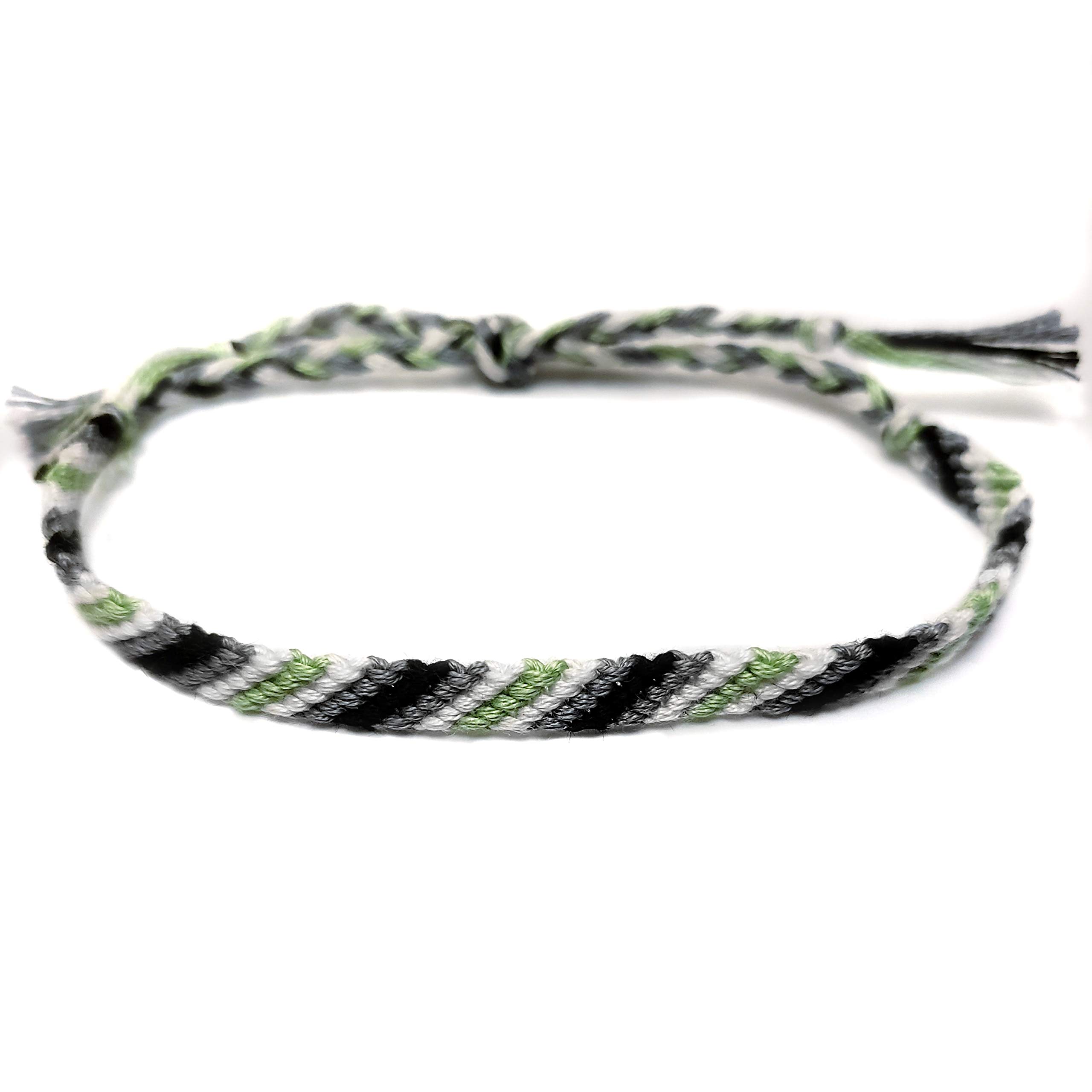 Unisex Handwoven Pride Anklet & Bracelet - LGBTQ+ Accessory for Festivals, Parties & Everyday Wear