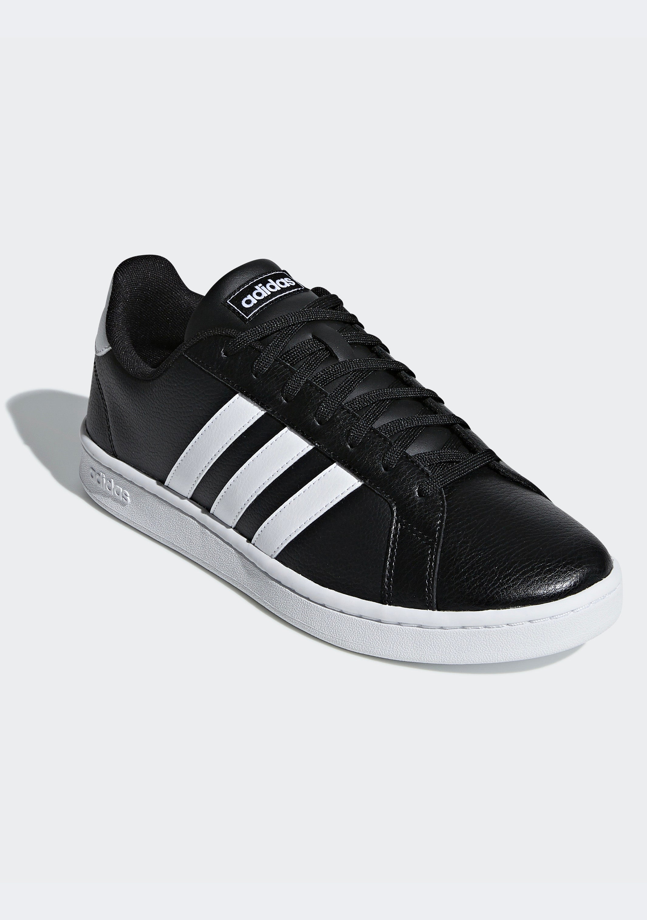 Adidas Men's Grand Court Sneakers - Classic White Tennis Shoes for Men | Comfortable & Stylish Casual Wear for Walking, Running & Everyday Use