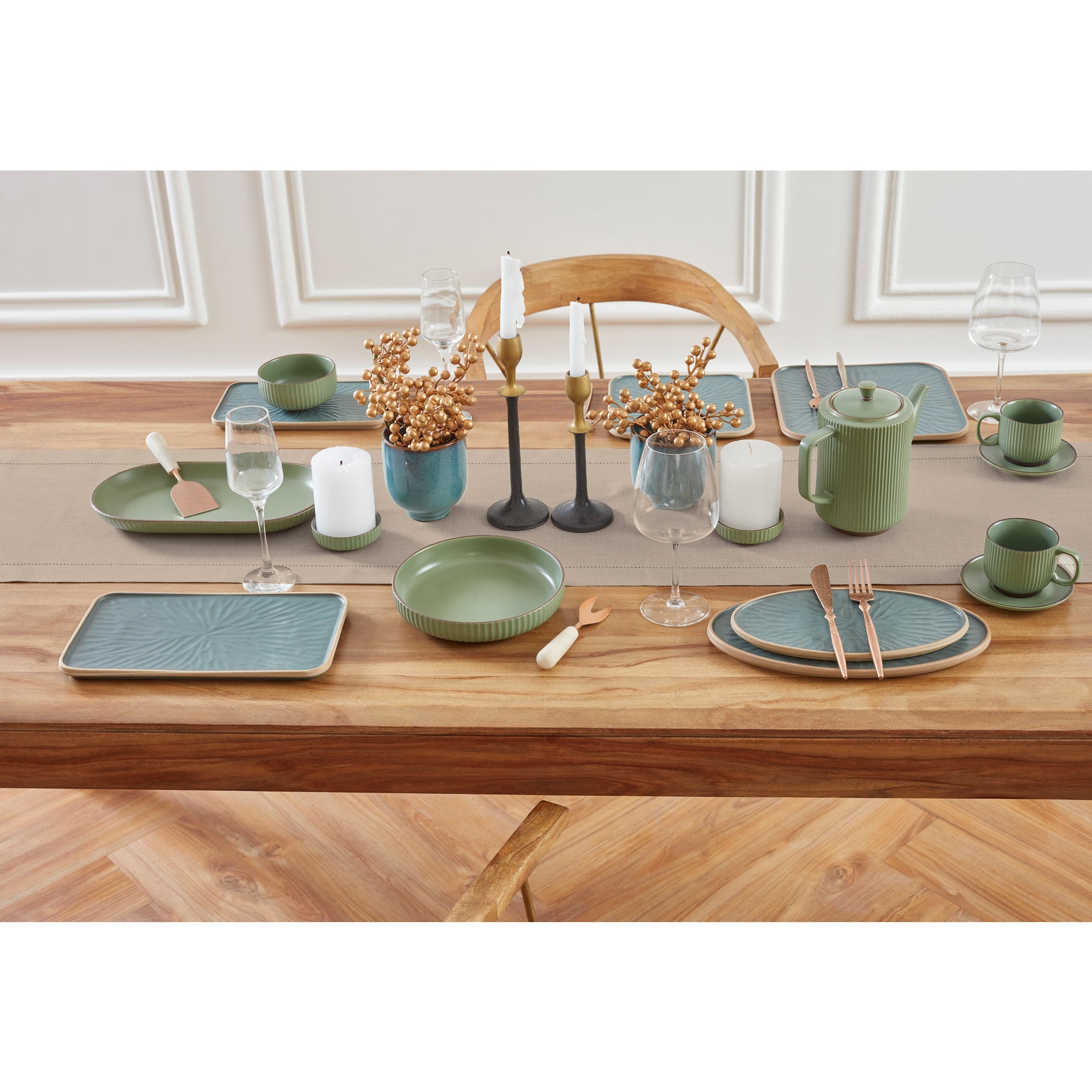 Elegant Medium Weight Hemstitch Table Runner - Perfect for Dining Tables, Weddings, and Holiday Decorations