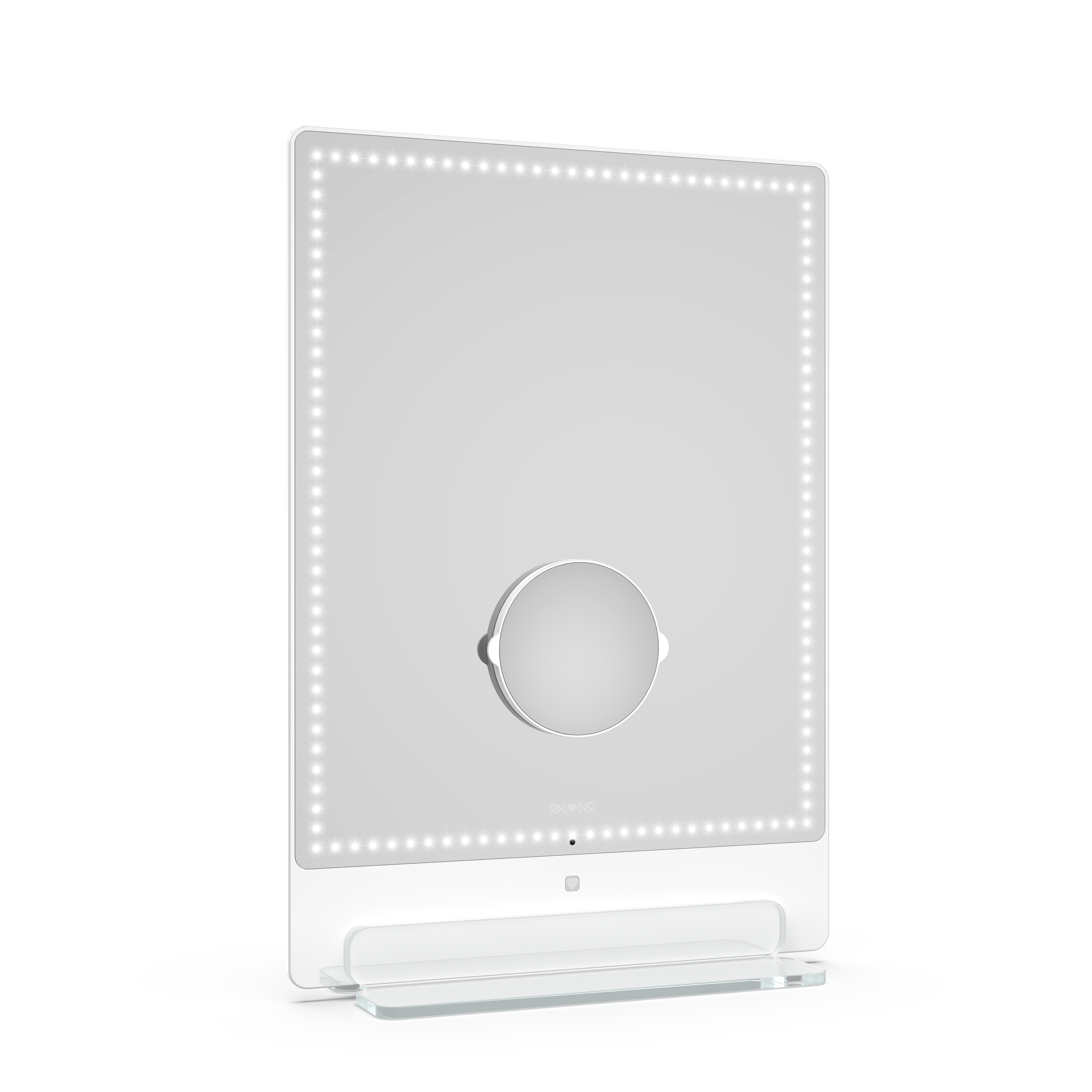 Riki Tall Vanity Mirror with Super Powerful Daylight LEDs - Perfect for Makeup, Skincare & Grooming at Home or Salon