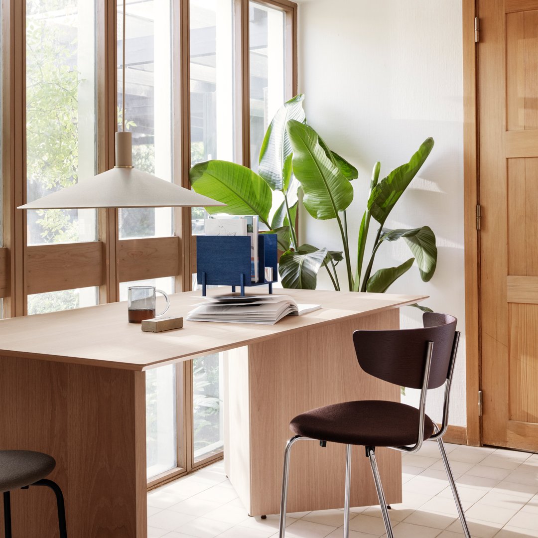 Ferm Living Angle Shade Collection - Modern Scandinavian Pendant Lighting for Dining Room, Kitchen & Living Room Decor