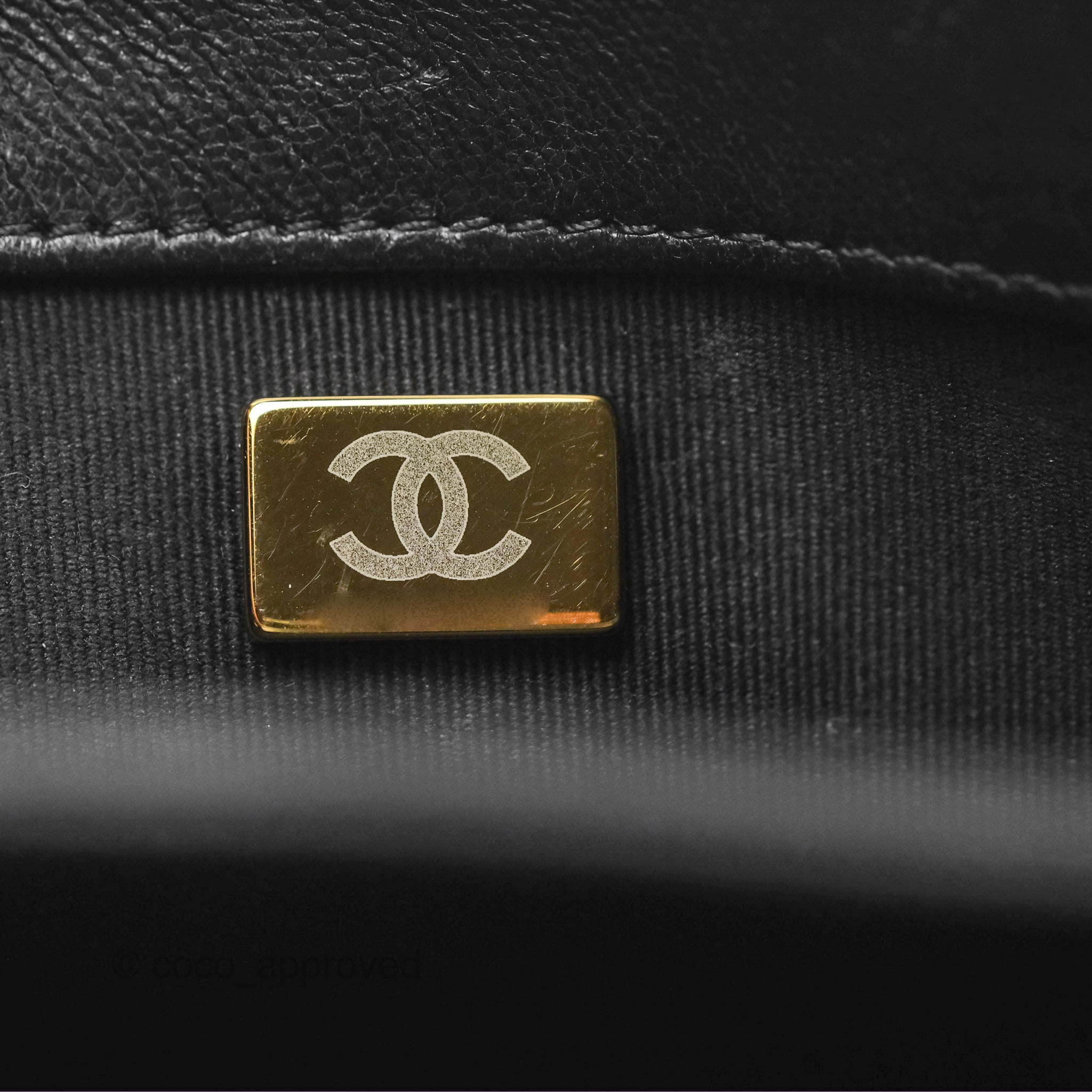 Chanel Classic Flap Bag with Chain Handle - Black Goatskin Leather & Gold Hardware | Luxury Shoulder Bag for Women, Perfect for Evening Events & Date Nights