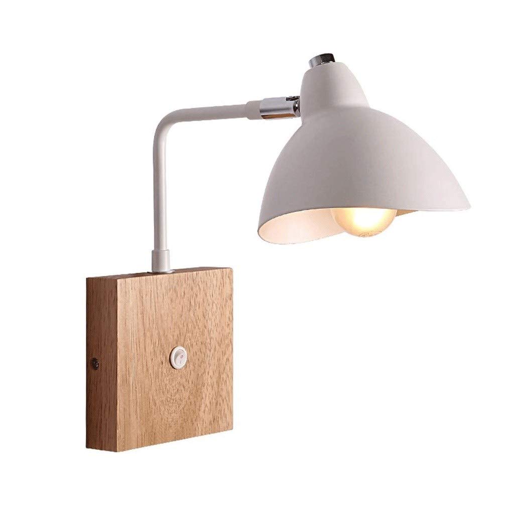 GPPZM Modern Nordic Wall Lamp - Adjustable Reading Light with Switch & Plug for Bedroom, Living Room, and Bedside | Perfect for Night Reading, Ambient Lighting, and Home Decor