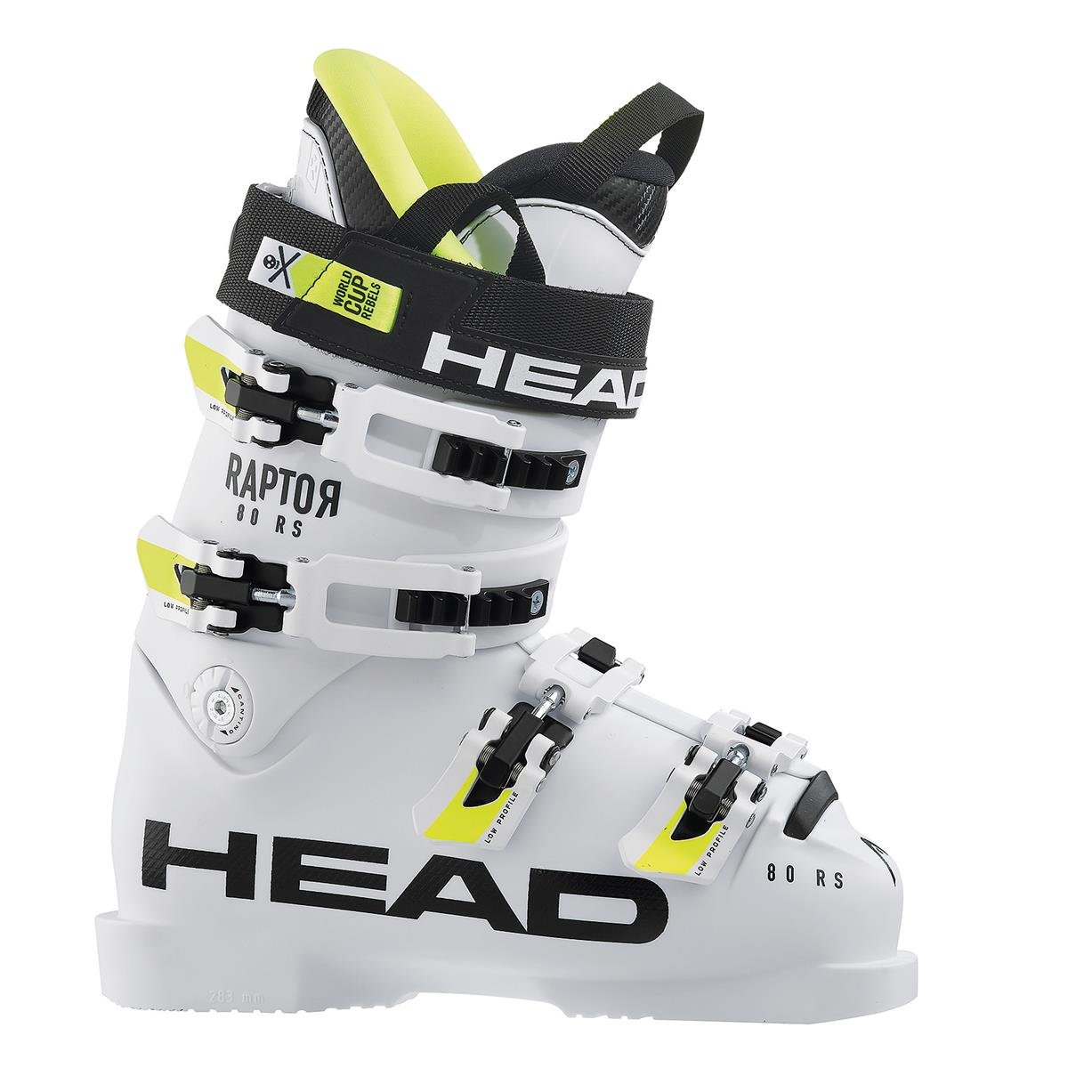 HEAD Raptor 80 RS 2018 Ski Boots - Size 23.5 - High-Performance Alpine Skiing Boots for Men | Perfect for Downhill Racing & Freeride Skiing