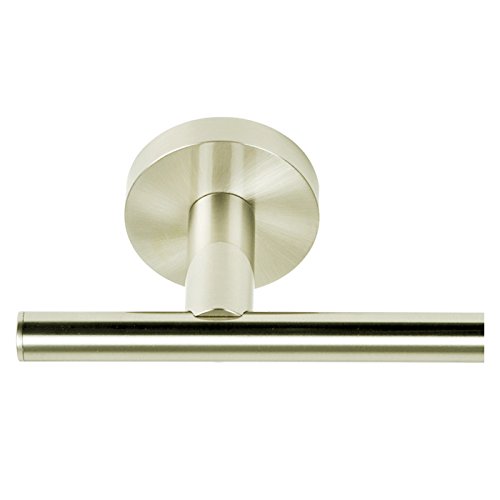 Better Home Skyline BLVD 18-Inch Bath Towel Bar - Satin Nickel Finish Bathroom Towel Rack Holder - Perfect for Bathrooms, Spas, and Guest Rooms