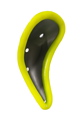 Adidas Incurza Abdo Guard - Green & Black Soccer Shin Guards for Men & Women - Perfect for Football, Training & Match Play