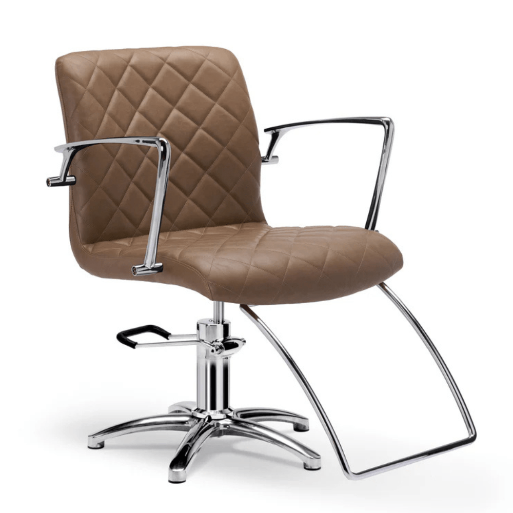 Lanvain SARA Styling Chair 259 - Professional Salon Chair for Hairdressers & Barbers - Adjustable Hydraulic Stylist Chair with Swivel Base - Perfect for Salons, Barber Shops & Home Use