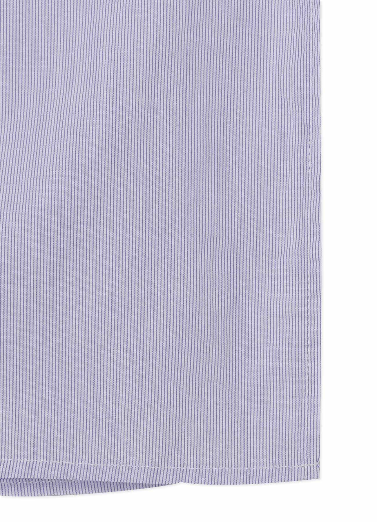 Women's Cotton Striped Back Tie Blouse - Casual & Chic Tunic Top for Work, Date Night & Summer Outfits