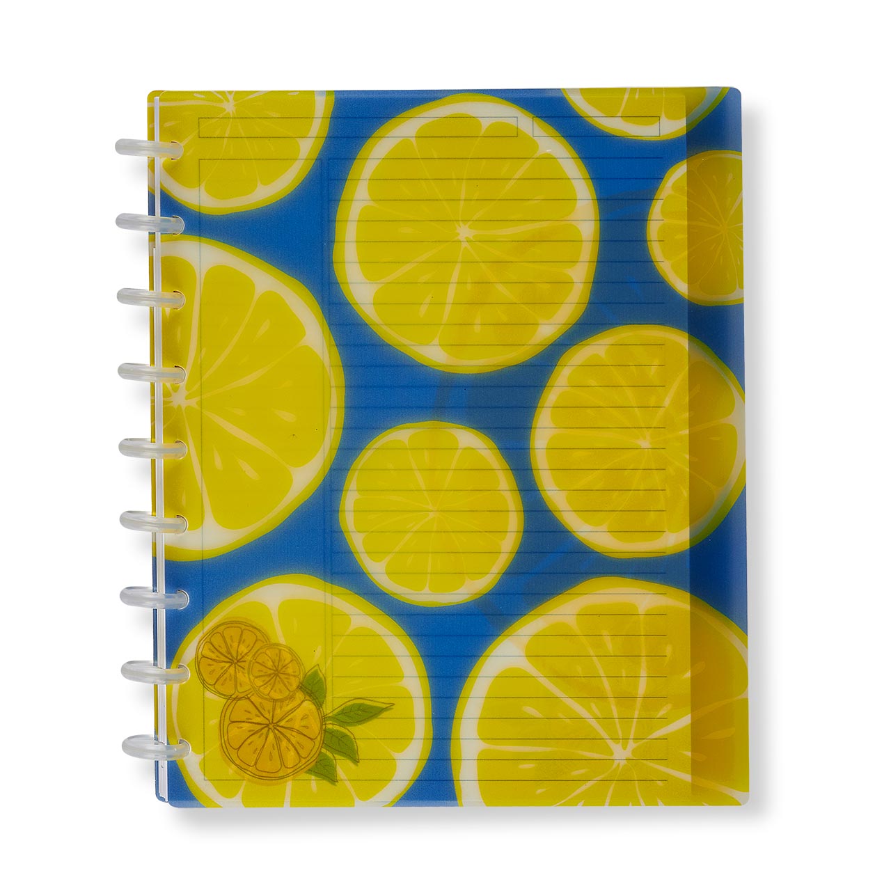 Circa Lemonade Annotation Ruled Notebook - Premium Spiral Bound Journal for Students & Professionals - Perfect for Note Taking, Journaling & Office Use