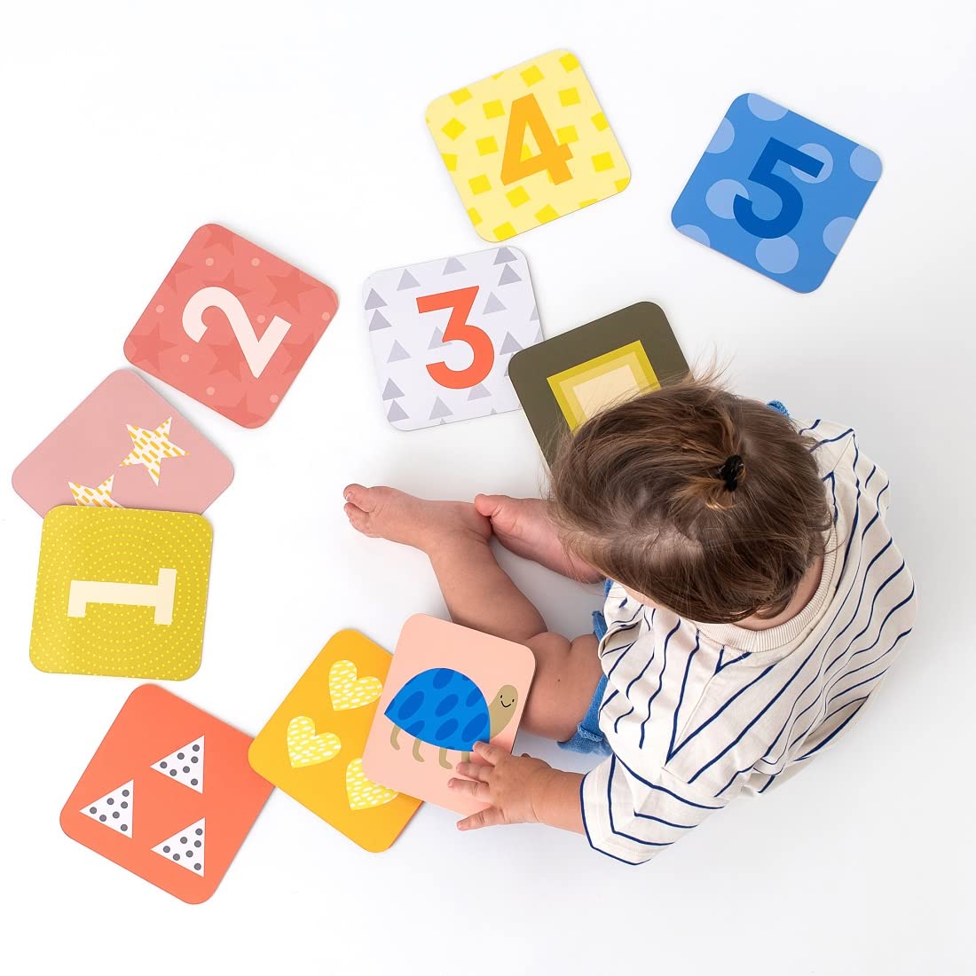 Taf Toys - 12835 - Activity Cards for Babies & Toddlers - Educational Learning Games for Early Development - Perfect for Playtime & Travel
