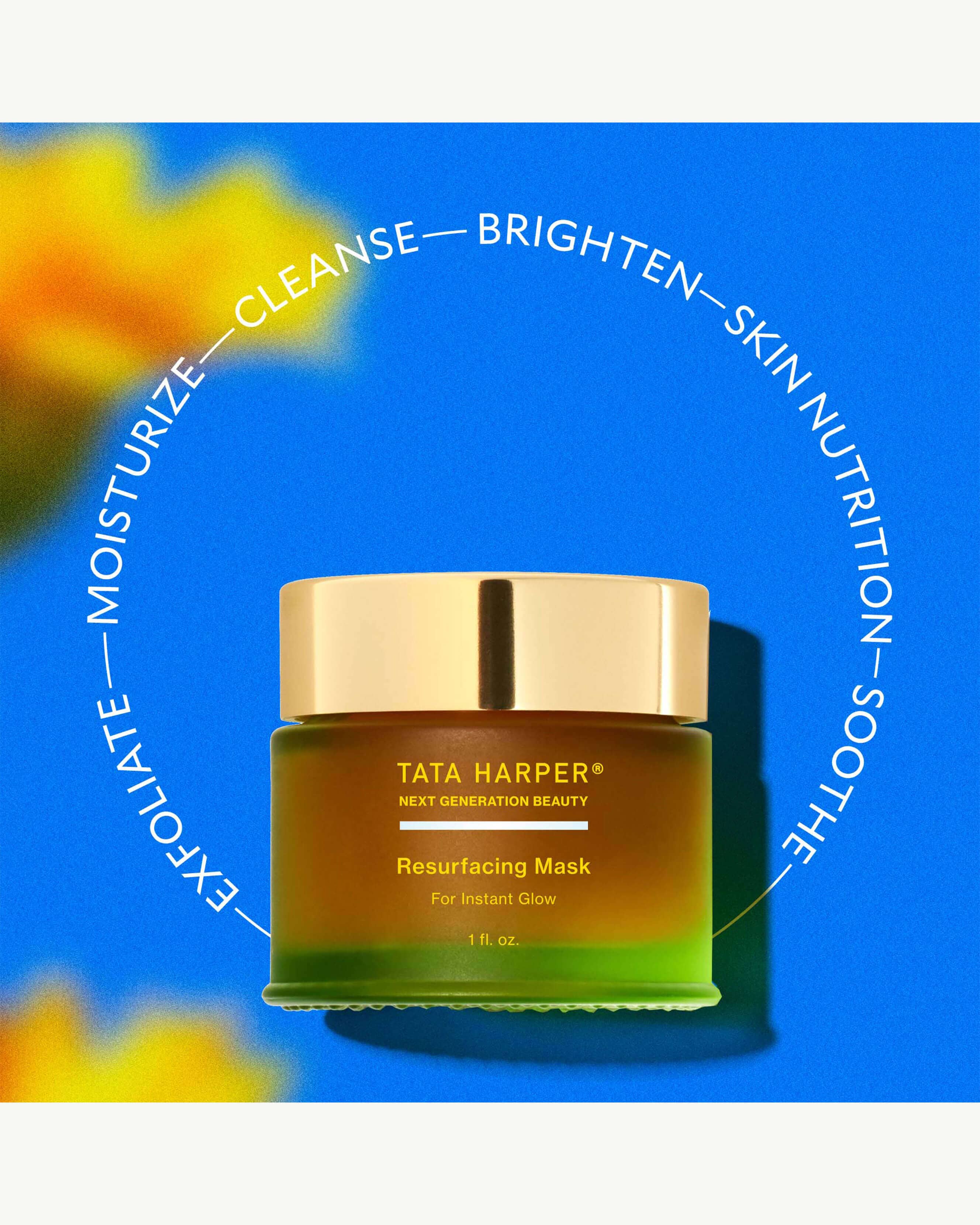 Best Resurfacing Face Mask for Glowing Skin - Exfoliating & Brightening Treatment for Acne, Wrinkles & Dark Spots | At-Home Spa & Night Skincare Routine