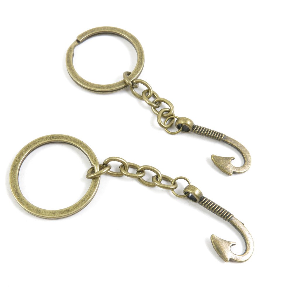 Stylish Fashion Jewelry Keychain - Bulk Wholesale Key Rings for Car Keys, Door Keys & Key Tags (N5IU7 Hope Hook) - Perfect for Gifts, Promotions & Everyday Use