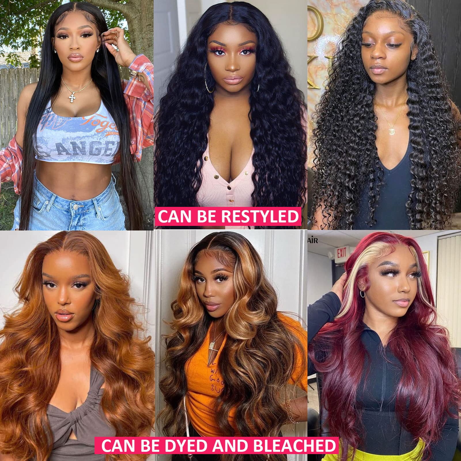 13x4 Body Wave Lace Front Wigs Human Hair - Glueless Pre Plucked HD Transparent Lace Wigs for Black Women - 28 Inch Natural Wavy Human Hair Wigs for Daily Wear, Parties & Special Occasions