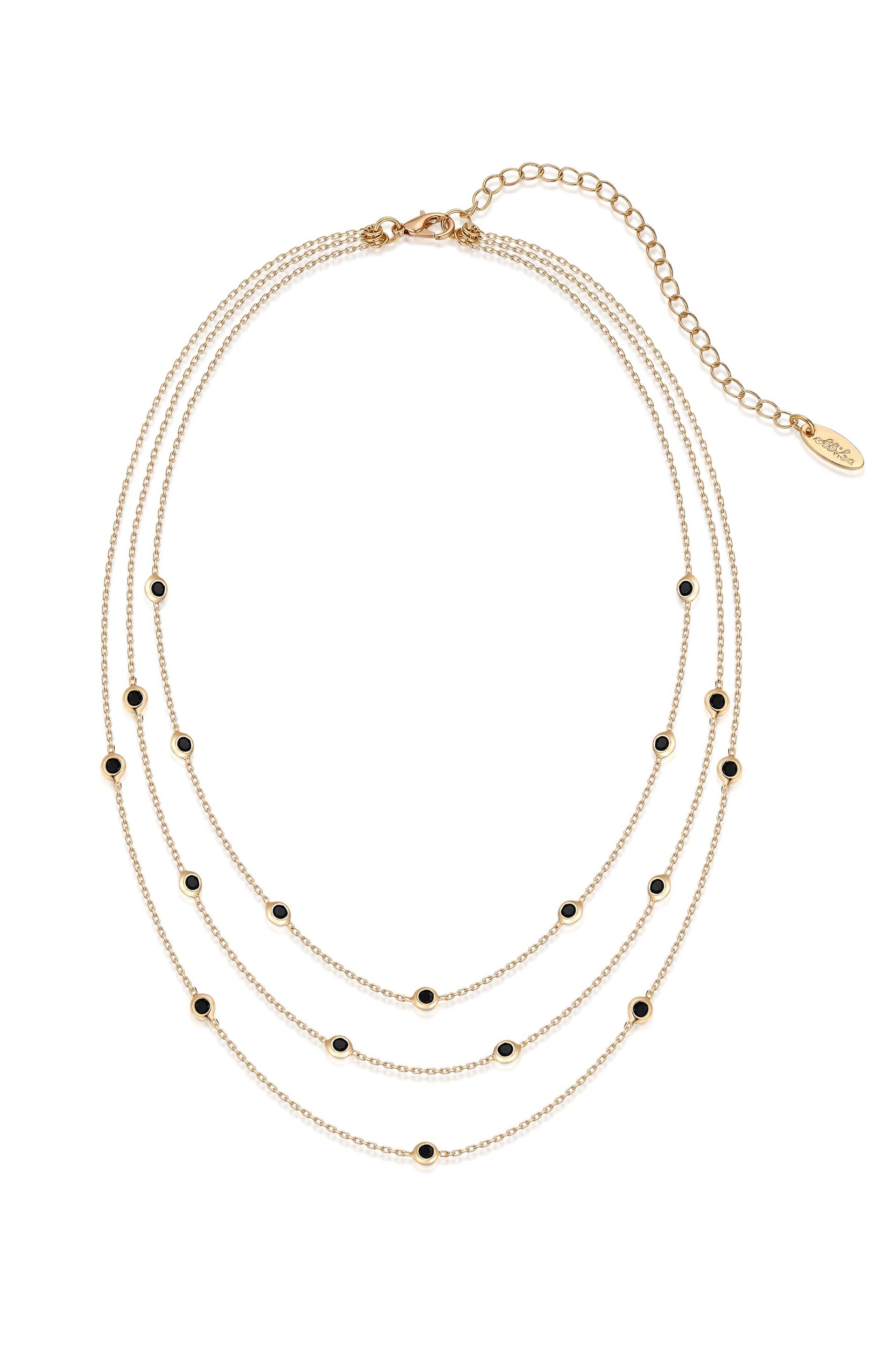 Elegant Crystal Beaded Layered Necklace for Women - Perfect for Parties, Weddings & Everyday Wear
