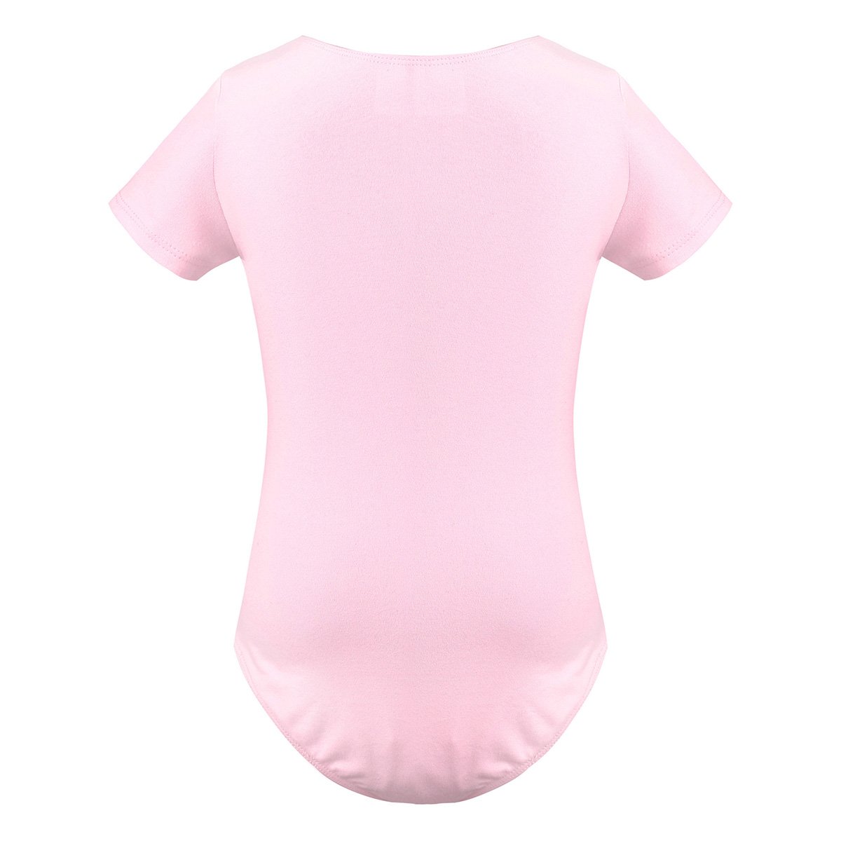 Girls Ballet Leotard with Chiffon Tutu Skirt - Classic Dancewear for Kids, Short Sleeve Athletic Leotard - Perfect for Ballet Class, Recitals & Dance Performances