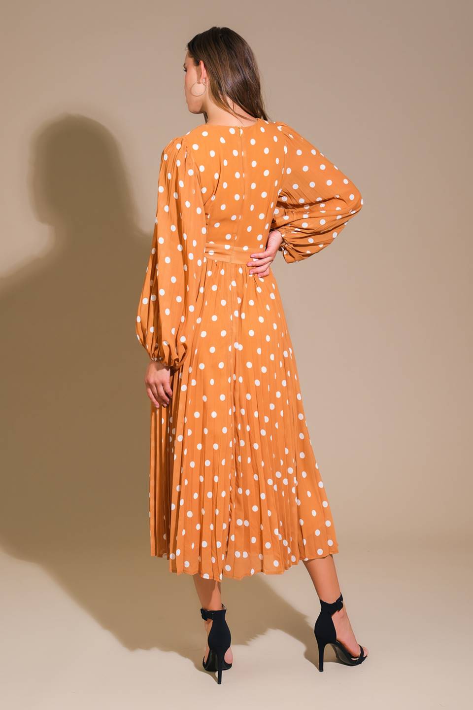 Elegant Moment Maker Woven Midi Dress for Women | Summer Casual & Party Wear | Perfect for Weddings, Dates & Office Outfits