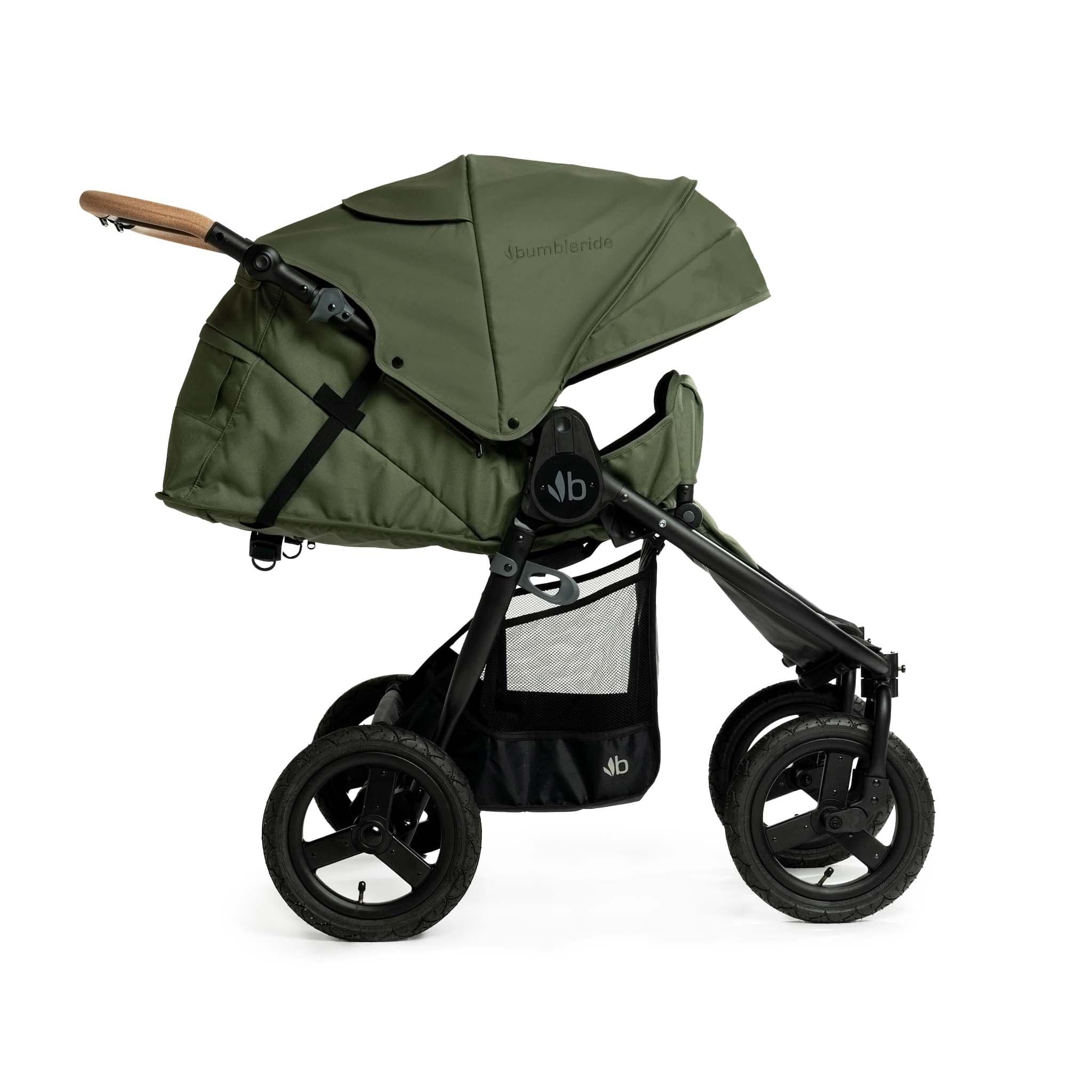 Bumbleride Indie Twin Stroller - Lightweight Double Jogging Stroller for Toddlers | All-Terrain Baby Stroller with Adjustable Canopy | Perfect for Outdoor Walks, Running & Travel