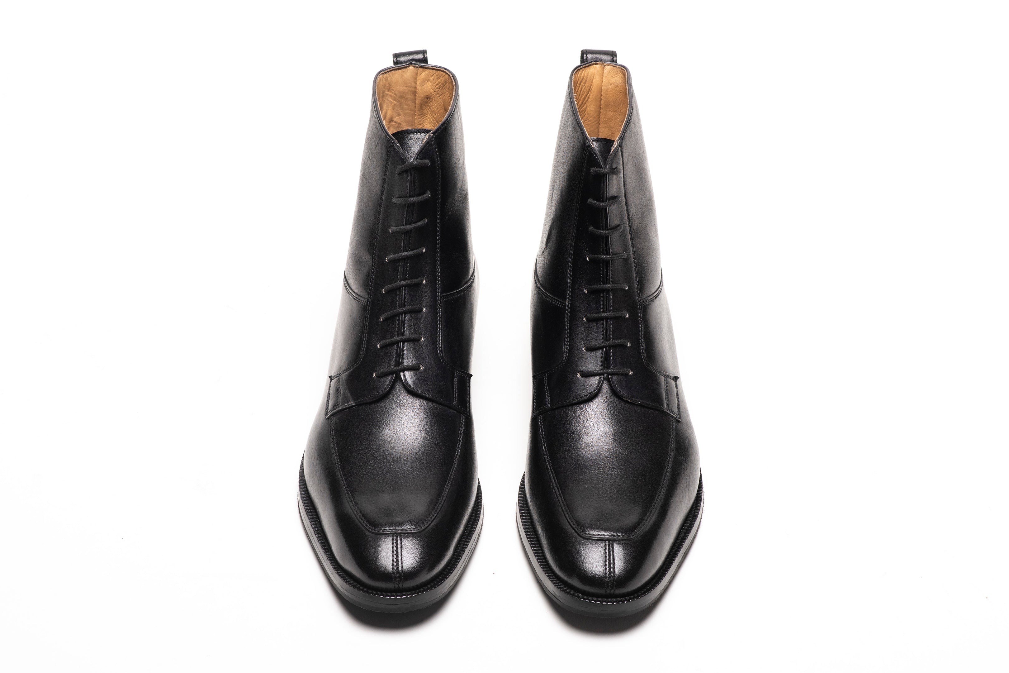 Stylish Black Derby Boots for Women - Comfortable & Durable Apron Derby Boots for Work, Casual Wear & Outdoor Activities