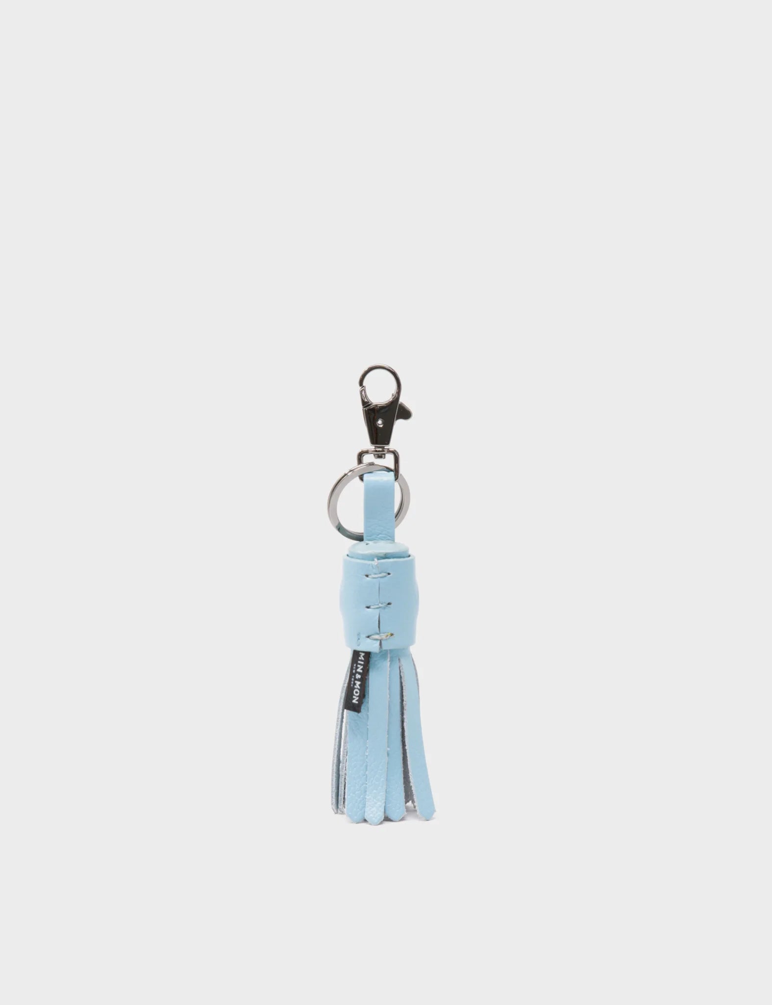 Callie Marie Hue Charm Stratosphere Blue Leather Keychain - Stylish & Durable Accessory for Keys, Bags & Gifts | Perfect for Everyday Use, Travel & Fashion Enthusiasts