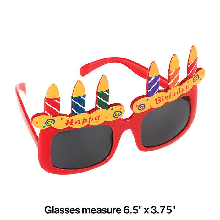 12-Piece Bulk Birthday Cake Glasses Set - Fun Party Favors for Adults & Kids - Perfect for Birthday Celebrations, Weddings, and Special Events