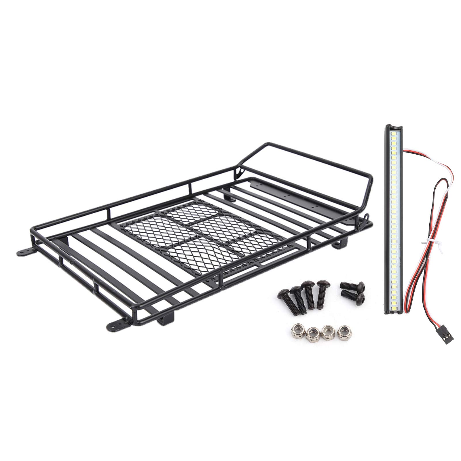 Wosune RC Metal Luggage Rack - Solid Black Heavy Duty Luggage Organizer | Lightweight & Portable for Home, Office, Kids Room | Perfect for Travel Storage, Closet Organization & Indoor Outdoor Use