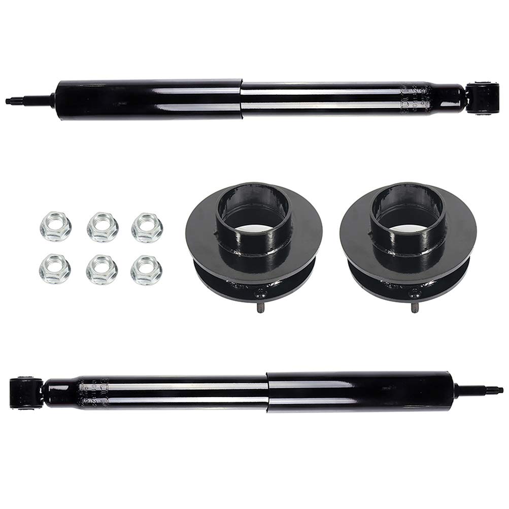 SCITOO 2 Inch Front Strut Shock Absorber Leveling Lift Kit for Dodge Ram 1500 1994-2001 & Ram 2500 1994-2002 | Heavy Duty Suspension Upgrade for Off-Roading, Towing & Improved Ride Quality